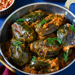 Stuffed Brinjal (Vange)