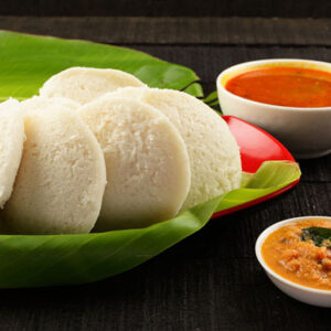 Veg Idli Mix + Chutney + Sambar